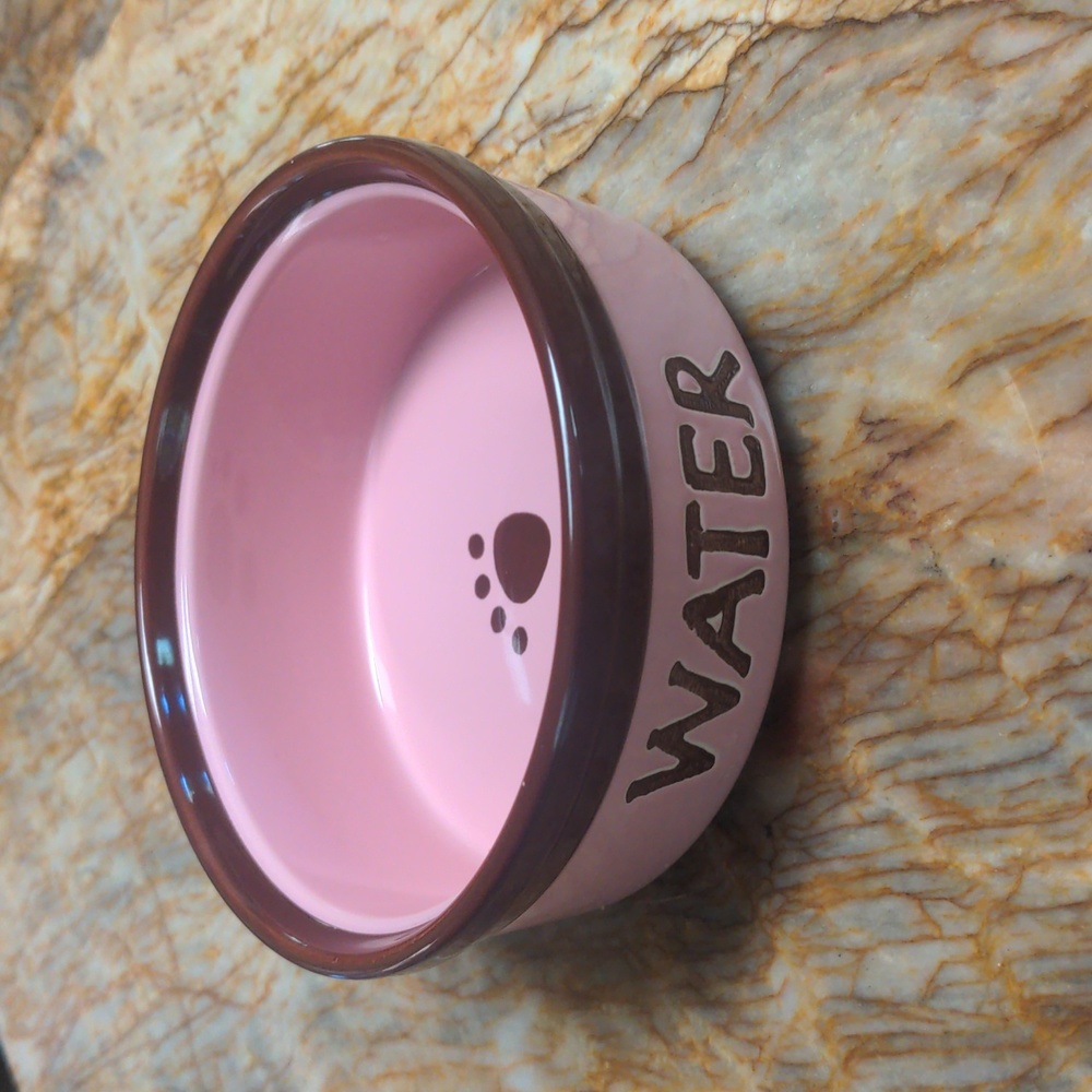 🥳HOST PICK 🥳THL Cat Dog WATER Bowl